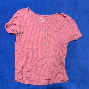 Women’s size xxs American eagle purple ish/pink top